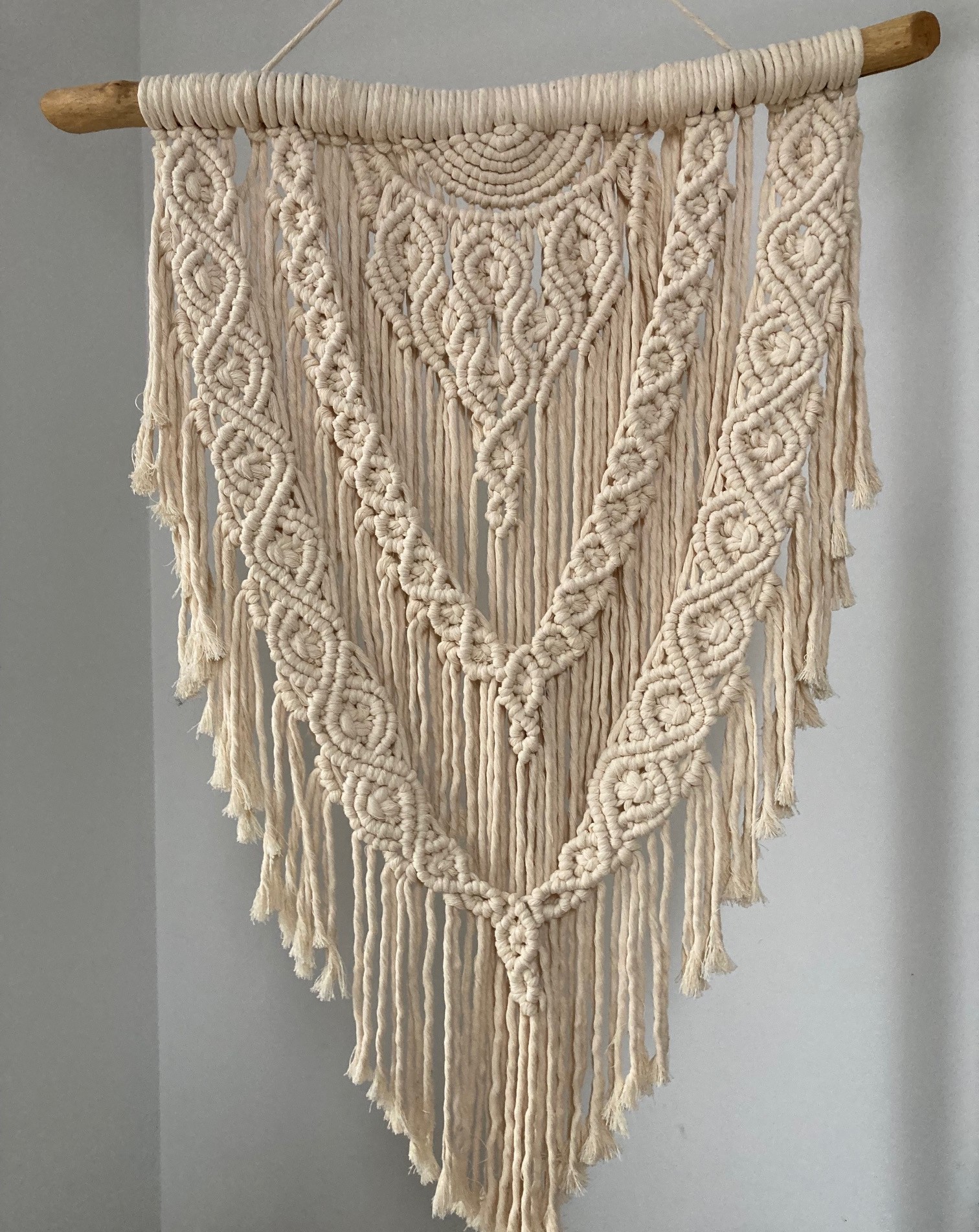 Makrama Large – makramy handmade w dużym rozmiarze, dekoracja ścienna boho
